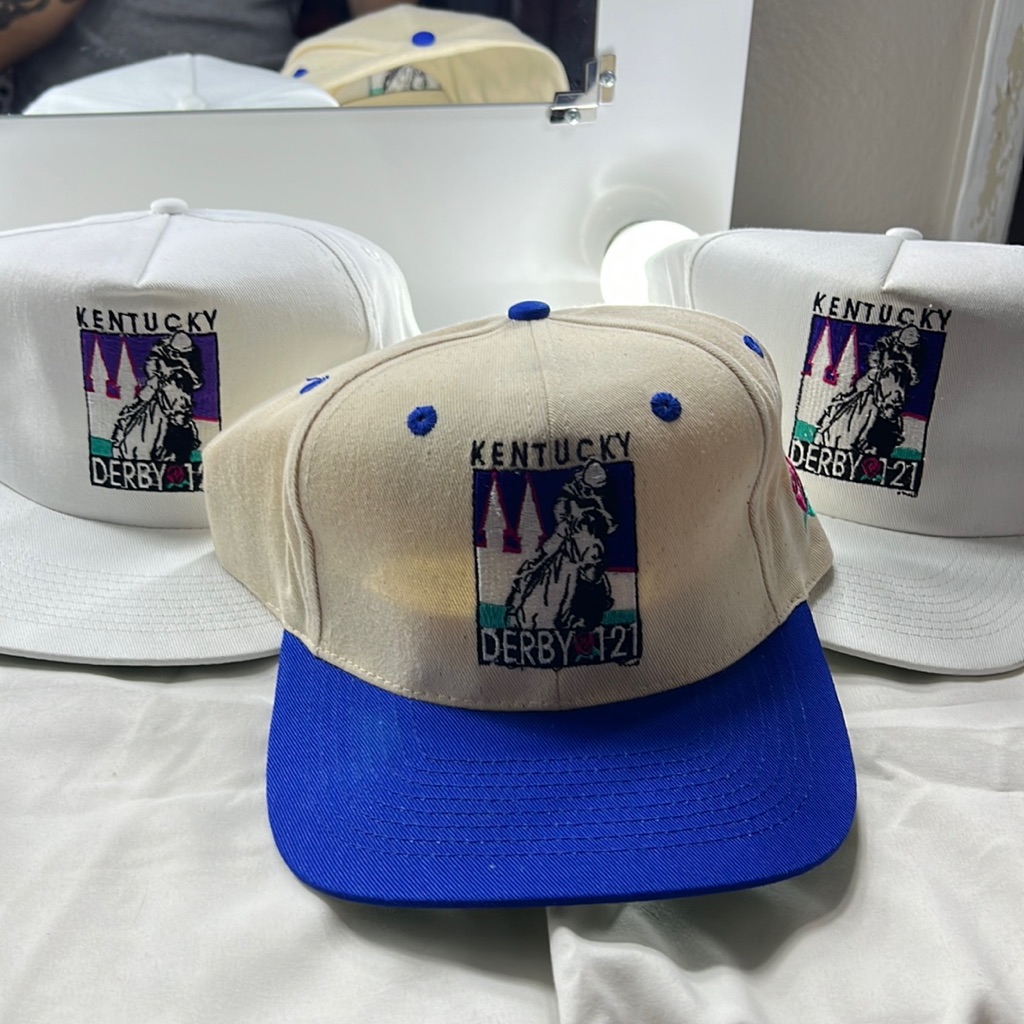 3 Kentucky Derby 121 Vintage Snapback Rare Snapback 3 Kentucky Derby 121 Vintage Snapback Rare Snapback